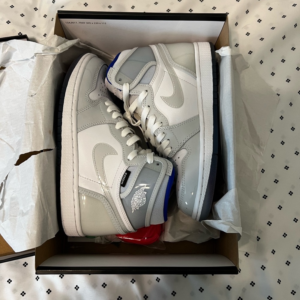 Air Jordan 1 high zoom racer blue